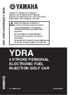 Yamaha YDRA Owner'S/Operator'S Manual предпросмотр