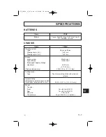 Preview for 38 page of Yamaha YDRE 2007 Owner'S/Operator'S Manual