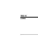 Preview for 9 page of Yamaha YDS-10 Service Manual