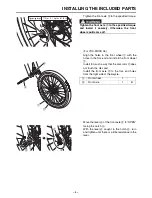 Preview for 7 page of Yamaha YDX-MORO 05 Assembly Manual