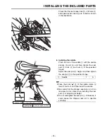 Preview for 12 page of Yamaha YDX-MORO 05 Assembly Manual