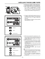 Preview for 14 page of Yamaha YDX-MORO 05 Assembly Manual