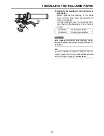 Preview for 15 page of Yamaha YDX-MORO 05 Assembly Manual