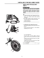 Предварительный просмотр 6 страницы Yamaha YDX-MORO Pro Assembly Manual