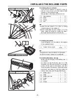 Предварительный просмотр 14 страницы Yamaha YDX-MORO Pro Assembly Manual