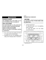 Preview for 139 page of Yamaha YFB250K Timberwolf Owner'S Manual