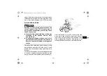 Предварительный просмотр 75 страницы Yamaha YFM25RB Owner'S Manual