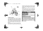 Предварительный просмотр 74 страницы Yamaha YFM25RX Owner'S Manual