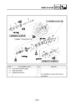 Предварительный просмотр 84 страницы Yamaha YFM350FAS Supplementary Service Manual