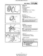 Preview for 49 page of Yamaha YFM350FW Service Manual