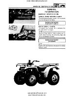 Предварительный просмотр 103 страницы Yamaha YFM350FW Service Manual