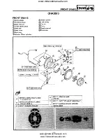 Предварительный просмотр 105 страницы Yamaha YFM350FW Service Manual