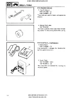 Предварительный просмотр 123 страницы Yamaha YFM350FW Service Manual