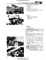 Предварительный просмотр 128 страницы Yamaha YFM350FW Service Manual