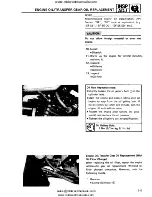 Предварительный просмотр 136 страницы Yamaha YFM350FW Service Manual