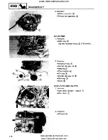 Предварительный просмотр 176 страницы Yamaha YFM350FW Service Manual