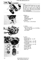 Предварительный просмотр 178 страницы Yamaha YFM350FW Service Manual