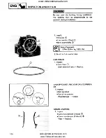 Предварительный просмотр 186 страницы Yamaha YFM350FW Service Manual