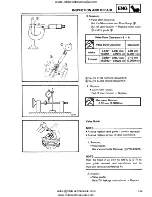 Предварительный просмотр 189 страницы Yamaha YFM350FW Service Manual