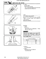 Предварительный просмотр 190 страницы Yamaha YFM350FW Service Manual