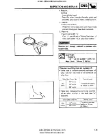 Предварительный просмотр 191 страницы Yamaha YFM350FW Service Manual