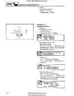 Предварительный просмотр 202 страницы Yamaha YFM350FW Service Manual