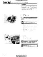 Предварительный просмотр 210 страницы Yamaha YFM350FW Service Manual