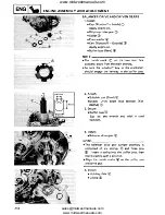 Предварительный просмотр 214 страницы Yamaha YFM350FW Service Manual