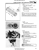 Предварительный просмотр 217 страницы Yamaha YFM350FW Service Manual