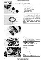 Предварительный просмотр 218 страницы Yamaha YFM350FW Service Manual