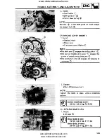 Предварительный просмотр 219 страницы Yamaha YFM350FW Service Manual