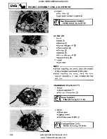 Предварительный просмотр 220 страницы Yamaha YFM350FW Service Manual