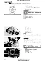 Предварительный просмотр 222 страницы Yamaha YFM350FW Service Manual