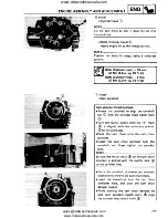 Предварительный просмотр 225 страницы Yamaha YFM350FW Service Manual