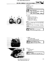 Предварительный просмотр 227 страницы Yamaha YFM350FW Service Manual