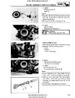 Предварительный просмотр 229 страницы Yamaha YFM350FW Service Manual