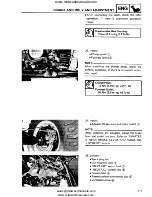 Предварительный просмотр 237 страницы Yamaha YFM350FW Service Manual