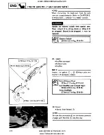 Предварительный просмотр 238 страницы Yamaha YFM350FW Service Manual