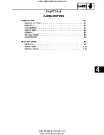 Предварительный просмотр 241 страницы Yamaha YFM350FW Service Manual