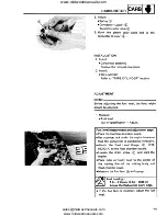 Предварительный просмотр 249 страницы Yamaha YFM350FW Service Manual