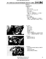 Предварительный просмотр 259 страницы Yamaha YFM350FW Service Manual