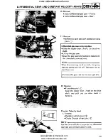 Предварительный просмотр 261 страницы Yamaha YFM350FW Service Manual