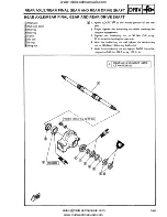 Предварительный просмотр 299 страницы Yamaha YFM350FW Service Manual