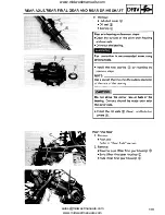 Предварительный просмотр 303 страницы Yamaha YFM350FW Service Manual