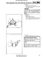 Предварительный просмотр 305 страницы Yamaha YFM350FW Service Manual