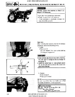 Предварительный просмотр 310 страницы Yamaha YFM350FW Service Manual