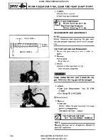 Предварительный просмотр 312 страницы Yamaha YFM350FW Service Manual