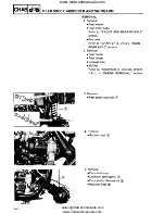 Предварительный просмотр 361 страницы Yamaha YFM350FW Service Manual