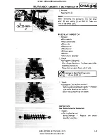 Предварительный просмотр 362 страницы Yamaha YFM350FW Service Manual