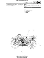 Предварительный просмотр 382 страницы Yamaha YFM350FW Service Manual